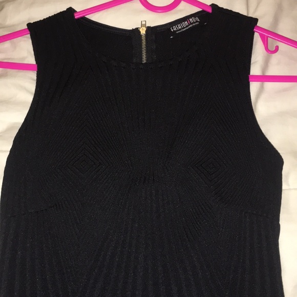 Fashion Nova Classy black short dress - Picture 4 of 6